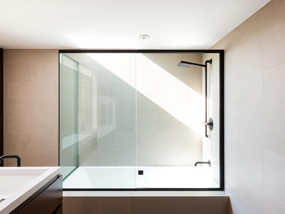 Shower Screens by Lewis Glass Co, glazier on the Gold Coast
